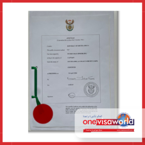 Document Apostille (South Africa)
