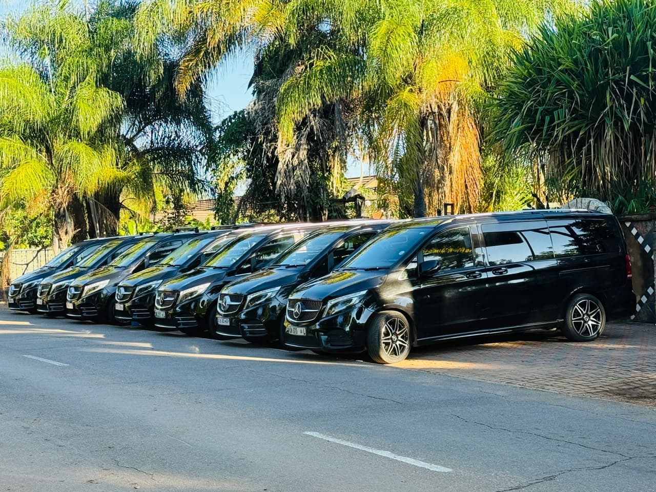 A vehicle from our private transfer fleet in Cape Town