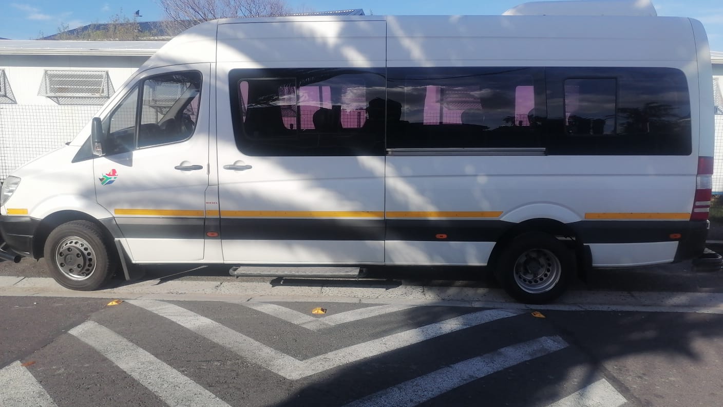 A vehicle from our Cape Town airport transfer fleet ready for pickup